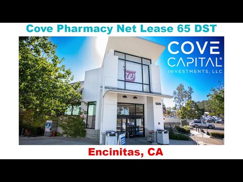 Cove Capital Investments Provides Investors a Closer Look at Its Pharmacy Net Lease 65 DST in Downtown Encinitas, CA Through Aerial Drone Photography